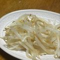 QPはにー's cooksnap of when they made さっぱり モヤシ 付け合せに.