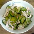 culty's cooksnap of when they made きゅうりとササミの梅肉あえ.