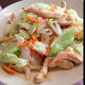 アルパカ13's cooksnap of when they made 切り方次第！！鶏ムネ染みしみぃ♪野菜炒め.