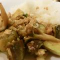 mummypig's cooksnap of when they made 鶏ひき肉とナスの甘辛炒め.