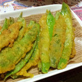 アンジー30's cooksnap of when they made *ささげのカレー天ぷら*.