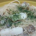 かなじる's cooksnap of when they made シリコンスチーマーでシーフードパスタ♪.