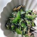 あい葉's cooksnap of when they made ゴーヤとツナとひじきのサラダ.