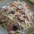 戴きます's cooksnap of when they made ♡*♥サーモンとしめじの和風パスタ♡*♥.