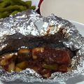 h〜aya〜h's cooksnap of when they made ブリのホイル焼き・トマト＆赤ワインソース.
