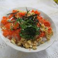 miyuki12's cooksnap of when they made レンジで簡単♪にんじんたらこ寿司.