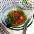 ＴＯＭＯＷＡＴ's cooksnap of when they made 小松菜とミニトマトのジュレおひたし.