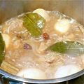 kuragenoie's cooksnap of when they made 鶏とゴボウのアドボ風煮込み.
