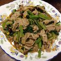 ちこぬ's cooksnap of when they made 小松菜と豚バラ肉のゴマ味噌マヨ炒め.