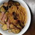 cocue3's cooksnap of when they made 茄子とベーコンのコク旨和風パスタ.
