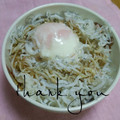 陽翔mam 's cooksnap of when they made 簡単!!1分で出来るしらす卵丼.