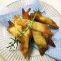 mamink's cooksnap of when they made 簡単！ジャガ明太のワンタン揚げ.