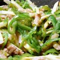 cafeleon's cooksnap of when they made 青椒肉絲.