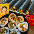 riribebe's cooksnap of when they made 簡単♡韓国のり巻き キンパプ♡巻き寿司.