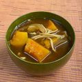 島子☆'s cooksnap of when they made ほっこりかぼちゃのお味噌汁.