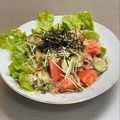 Etsu☆ko's cooksnap of when they made レタスとトマトの【和風サラダ】.