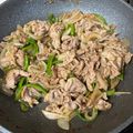 白モンブラン's cooksnap of when they made 豚肉と玉ねぎのオイスターソース丼.
