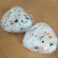 えりこ82☆'s cooksnap of when they made パパっと簡単♪混ぜ込み鮭&ごま油おにぎり.