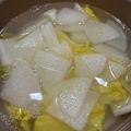 犬飼ってる's cooksnap of when they made 絶品☆米のとぎ汁で水キムチ＝ムルキムチ.