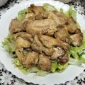 ぽっちゃりーの☆'s cooksnap of when they made 揚げずに簡単！ユーリンチー★（油淋鶏）.