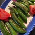 クック☆やーっ！'s cooksnap of when they made スナップエンドウのマヨガーリック炒め.