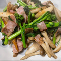 ♬のんのこ日和♬'s cooksnap of when they made 菜の花　ガーリック炒め.