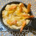 ボブナナ's cooksnap of when they made 海老天ぷら卵とじ丼♪.