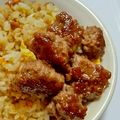 クック9YDRCY☆'s cooksnap of when they made 牛挽肉で～サイコロステーキ.