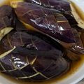 ひぃたろぉ～♪'s cooksnap of when they made レンジで簡単６分！基本のナスの煮浸し.