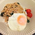 黒豆丸's cooksnap of when they made シソでお手軽、味は本格★ガパオライス.