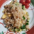 ふか谷's cooksnap of when they made 簡単♡納豆と卵ときゅうりの混ぜ寿司風♡.