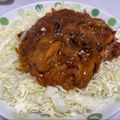 トシ17's cooksnap of when they made 鶏もも肉の味噌焼き.