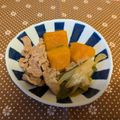 龍青空ママ's cooksnap of when they made 生姜香る♪豚肉・ねぎ・かぼちゃの煮物.