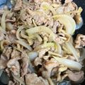 ha68mu's cooksnap of when they made 新玉ねぎと豚バラ肉の梅肉炒め.