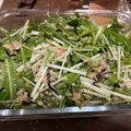 黒猫くま🐈‍⬛'s cooksnap of when they made 水菜とツナの塩昆布おつまみサラダ.