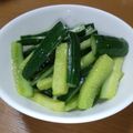 えりこ82☆'s cooksnap of when they made 簡単！きゅうりの漬け物☆山葵漬け.