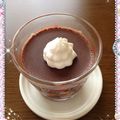 TSUKUNKO's cooksnap of when they made とろけるチョコプリン.