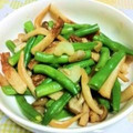 馬堀海岸's cooksnap of when they made ちくわといんげんのにんにく醤油炒め.