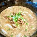 ミッキー1's cooksnap of when they made 冷やし坦々うどん.