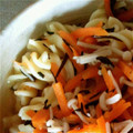 さやぞ～'s cooksnap of when they made えのきと人参をマカロニとあえて.