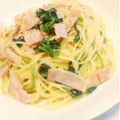 ＊ちゃんちゃん＊'s cooksnap of when they made 簡単＊ベーコンほうれん草のペペロンチーノ.