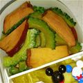 ちえとみう's cooksnap of when they made チャーシュー＆ゴーヤの炒めもの.