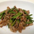 monimama11's cooksnap of when they made アスパラと豚肉の中華炒め.