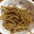 NagisaH's cooksnap of when they made きんぴらごぼう.