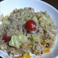 Comin♡'s cooksnap of when they made 春キャベツとミニトマトのリゾット.