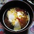 プチ7号's cooksnap of when they made 簡単！減塩！トマトと卵の中華スープ.