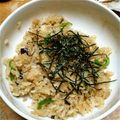 佳穂ママ's cooksnap of when they made ナスピー炒めごはん.