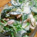 はずきまま's cooksnap of when they made 豆苗の和え物.