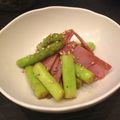 ssdyuko's cooksnap of when they made アスパラとハム、ポン酢おつまみ.