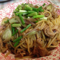 happymaiko's cooksnap of when they made 豚肉とみょうがの和風パスタ♪.